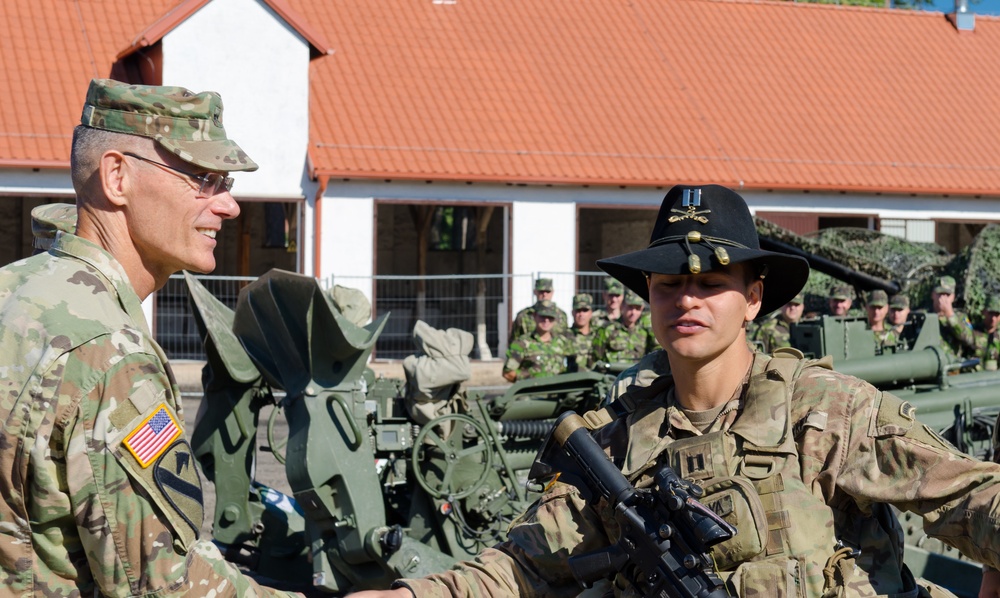 EUCOM operations chief visits Battle Group Poland