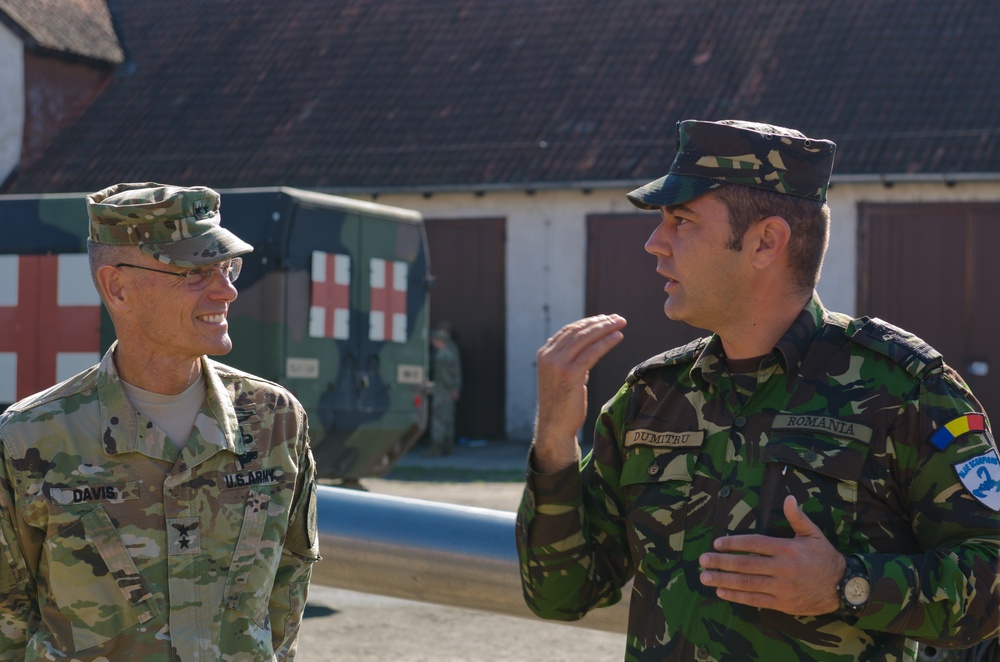 EUCOM operations chief visits Battle Group Poland