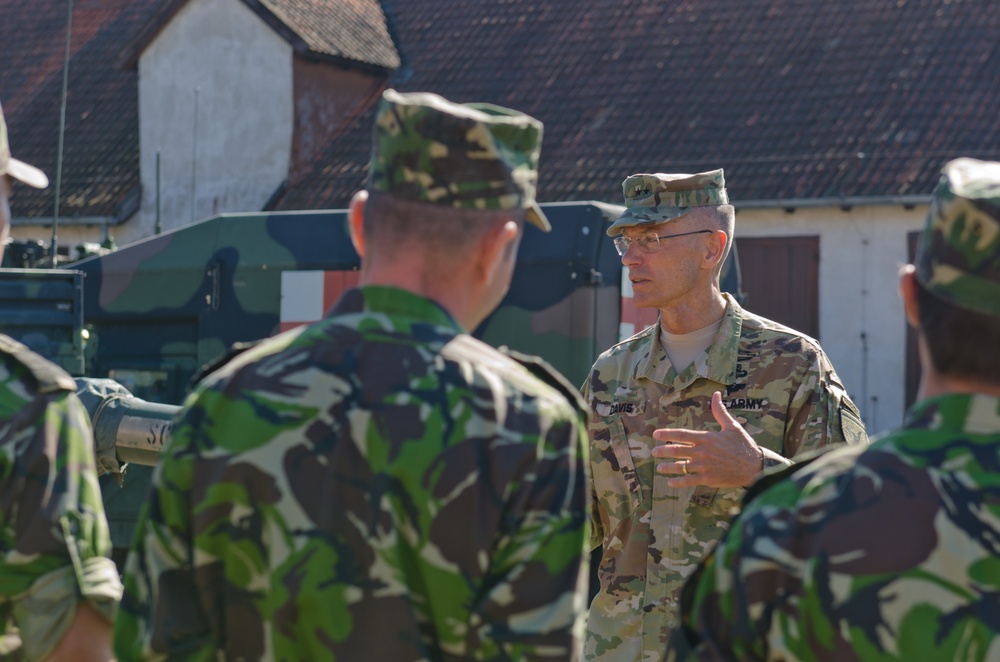 EUCOM operations chief visits Battle Group Poland