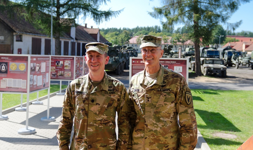 EUCOM operations chief visits Battle Group Poland