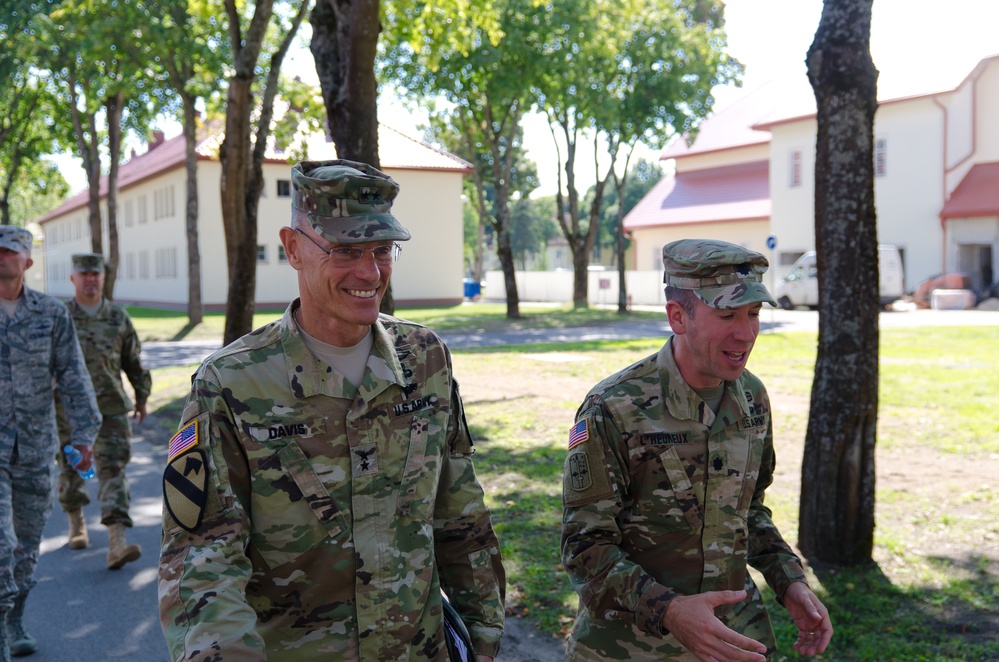 EUCOM operations chief visits Battle Group Poland