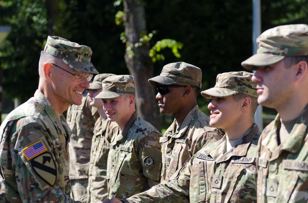 EUCOM operations chief visits Battle Group Poland