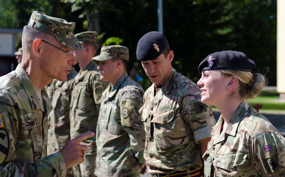 EUCOM operations chief visits Battle Group Poland