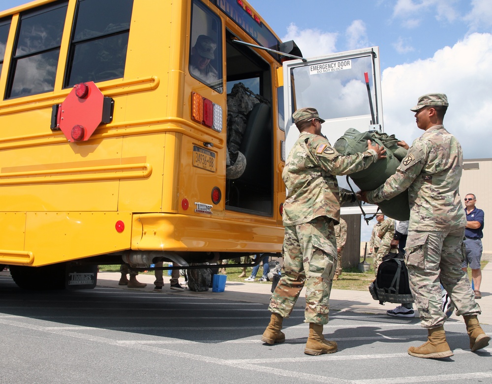 510th Human Resources Company Deploys in Support of Hurricane Relief Efforts