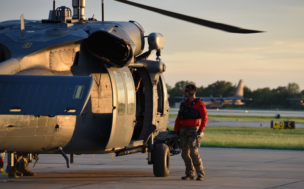 Reserve rescue Airmen assist with Hurricane Harvey relief efforts