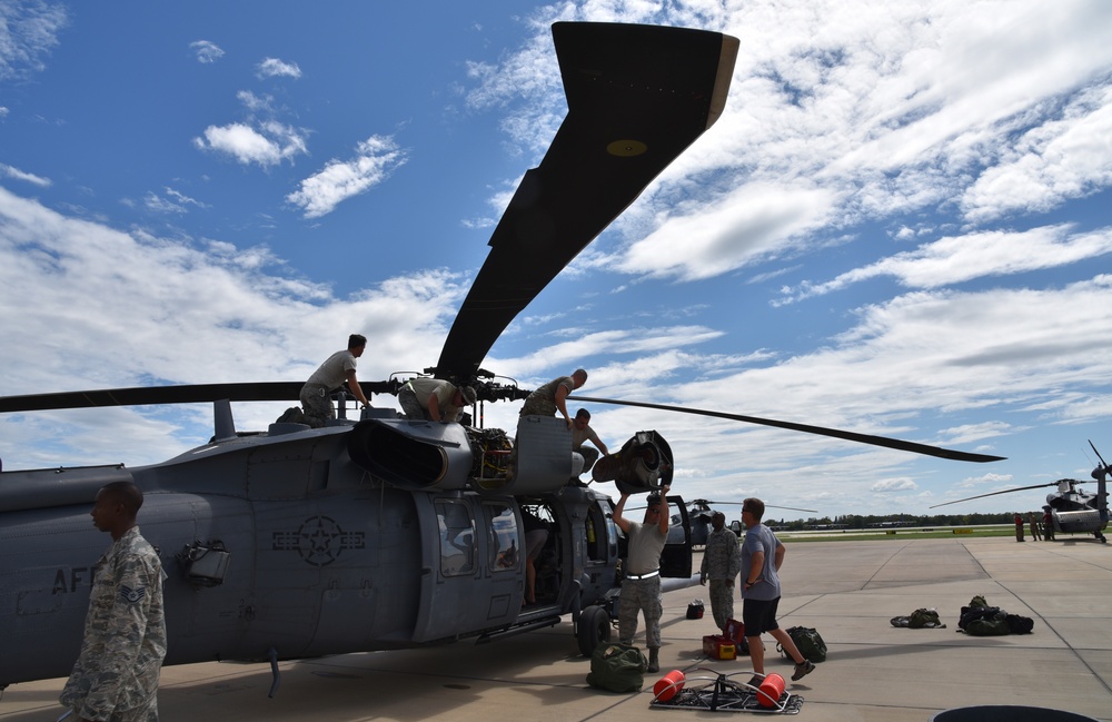 Reserve rescue Airmen assist with Hurricane Harvey relief efforts