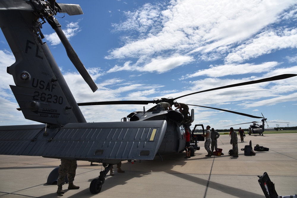 Reserve rescue Airmen assist with Hurricane Harvey relief efforts