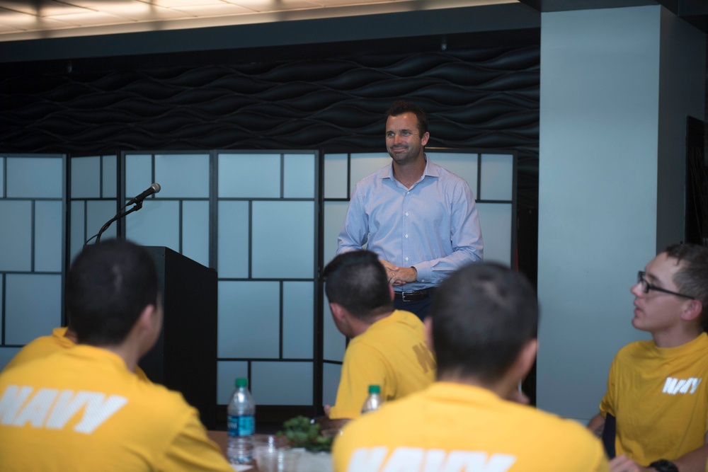 U.S. Service Members Visit LA Galaxy