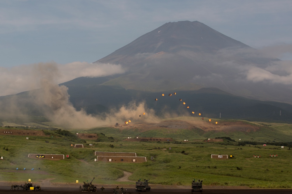 CATC Camp Fuji hosts annual JGSDF Fuji Firepower Demonstration