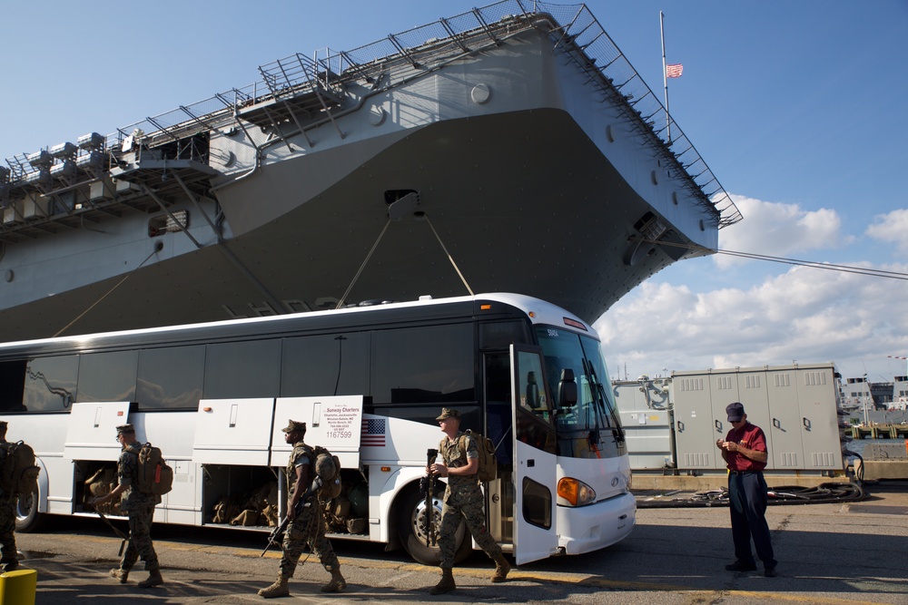 26th MEU prepares to support relief operations in Texas