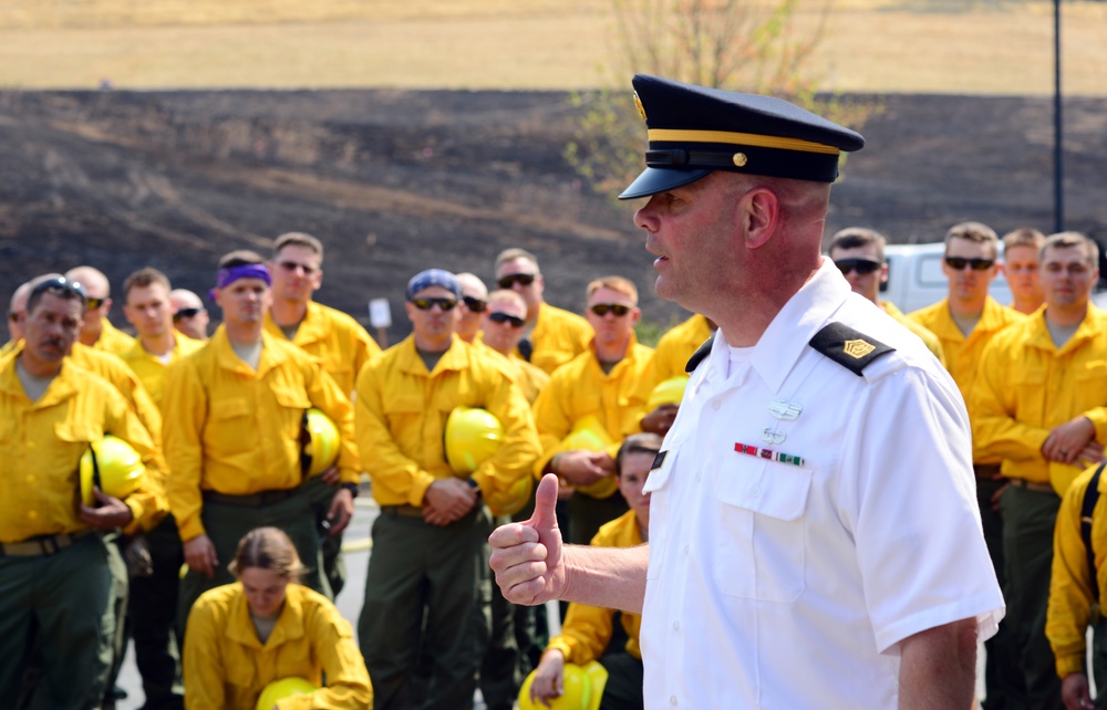 Oregon National Guardsmen activated to assist with Chetco Bar Fire