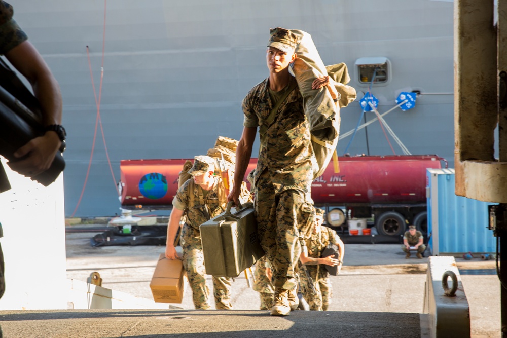 26th MEU stands by to support hurricane relief efforts