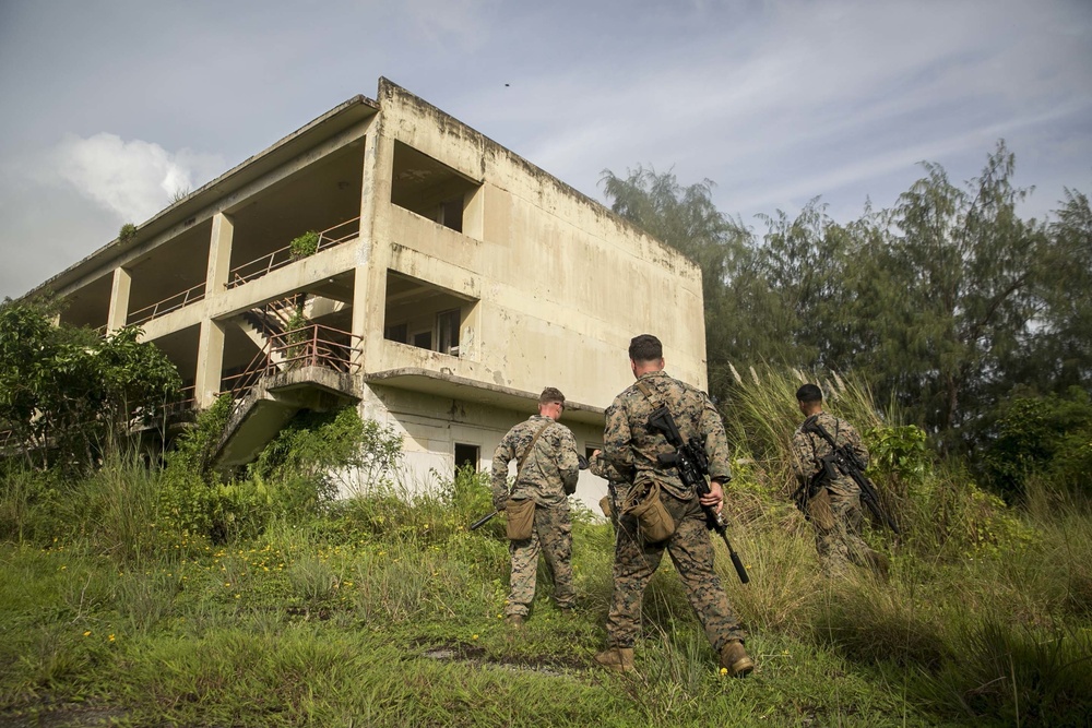 31st MEU Marines sharpen MOUT skills in Guam