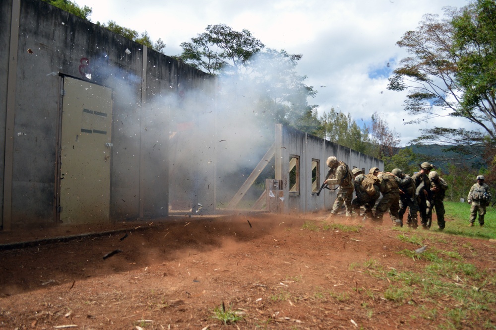 Combat Engineers, Marines make a bang with door breaching