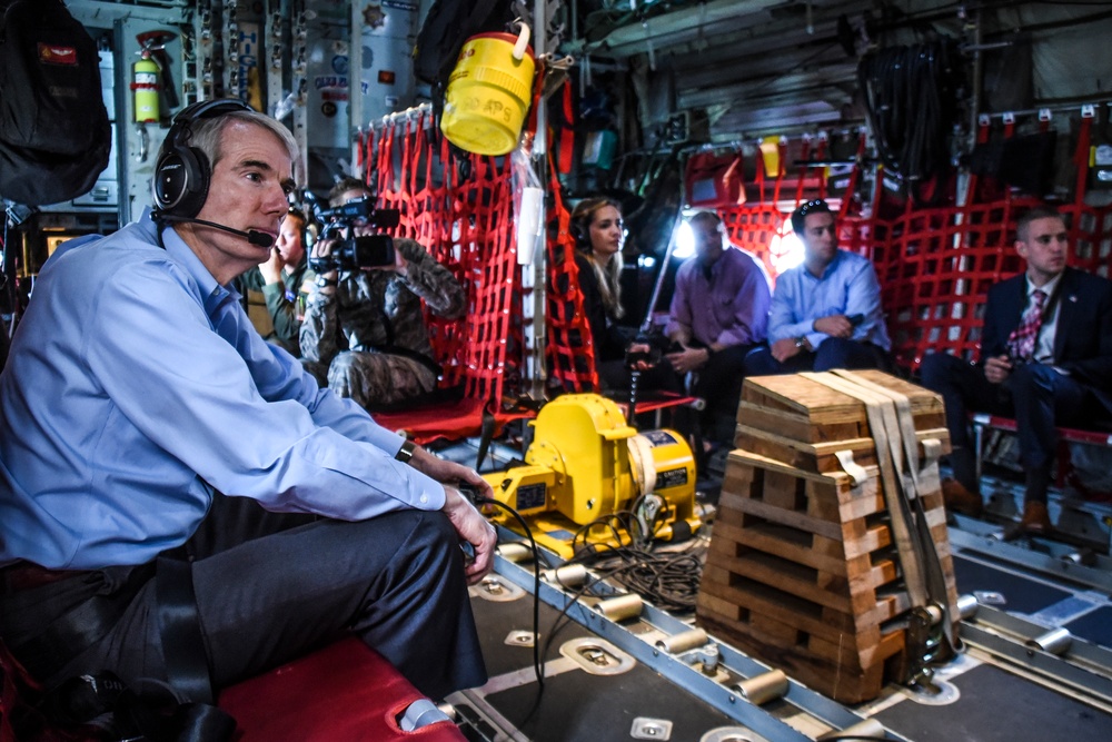 Senator Portman visits the 179th Airlift Wing