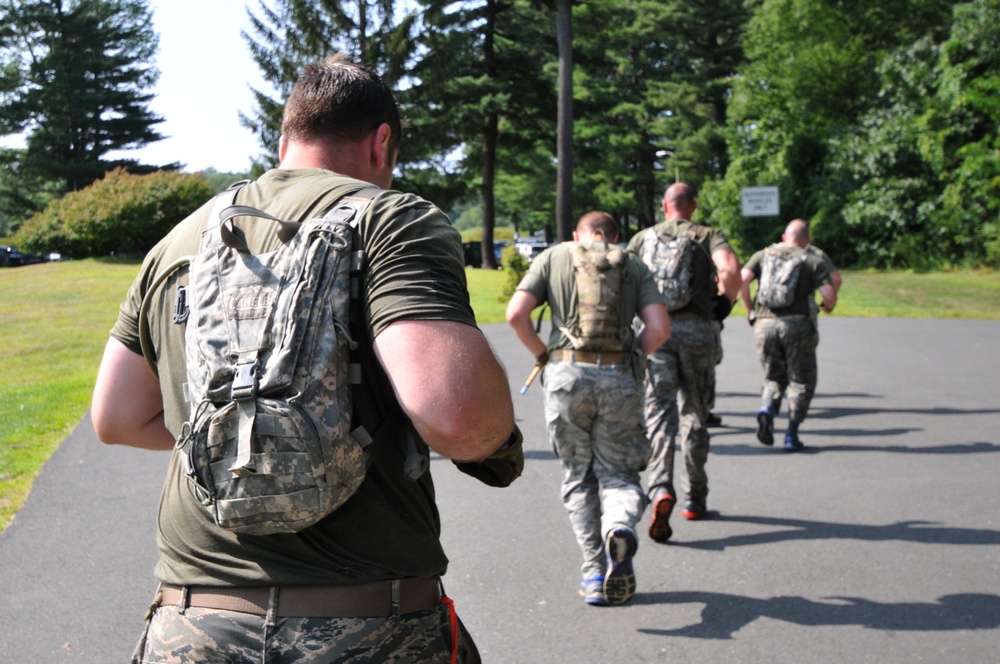 103d Security Forces Squadron participate in 2017 CT Swat Challenge