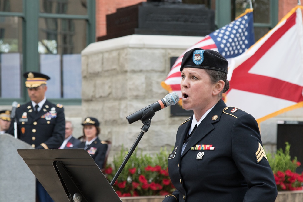 Alabama Guardsmen Honored on 100 Year Anniversary