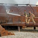 5th CES firefighters perform training exercise