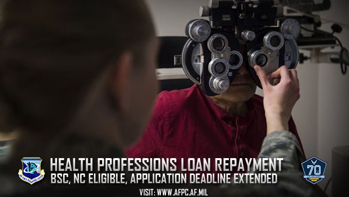 Air Force extends Health Professions Loan Repayment Program