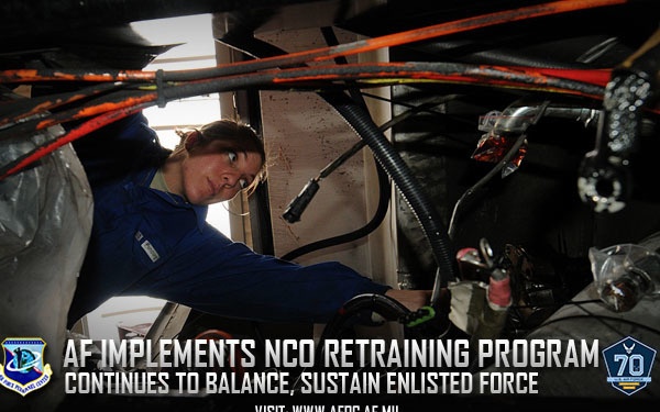 AF opens retraining to second term, career Airmen