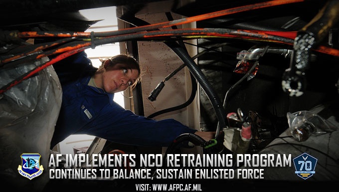 AF opens retraining to second term, career Airmen