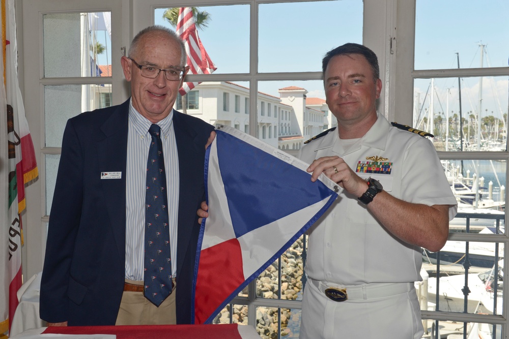 Los Angeles Yacht Club Hosts USS Pasadena Sailors During LA Fleet Week