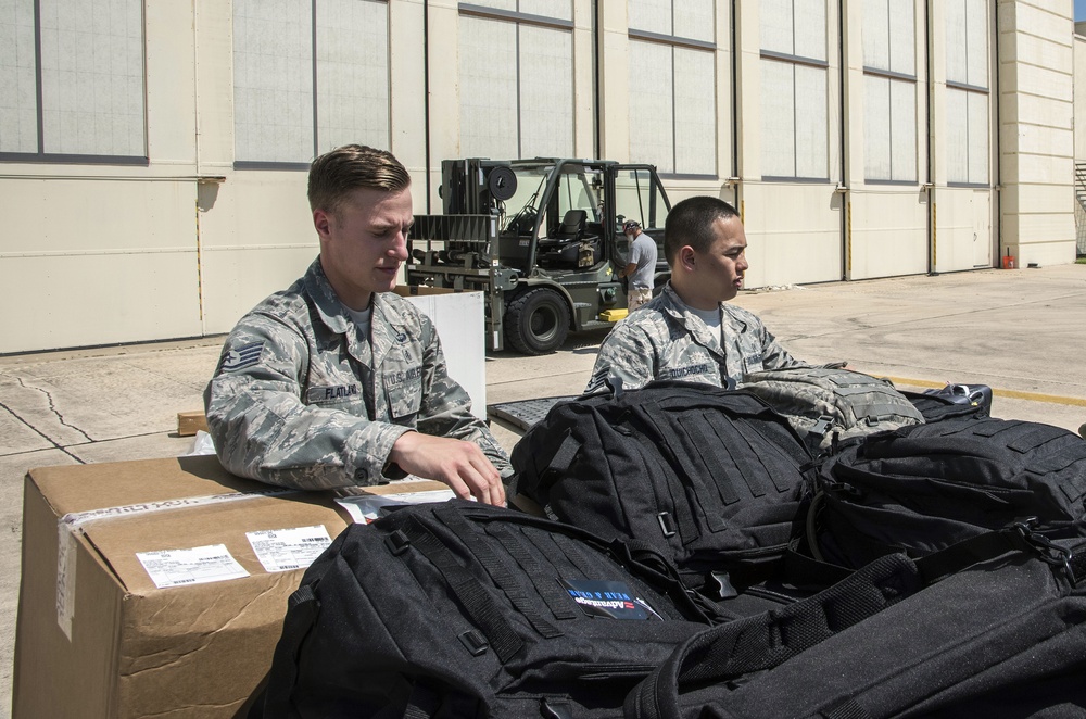 AETC Airmen depart JBSA-Lackland in support of Hurricane Harvey
