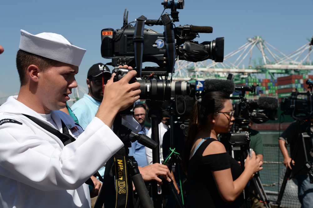 LA Fleet Week Press Conference