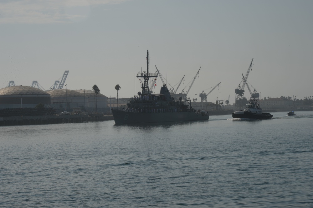 Ships Arrive for LA Fleet Week