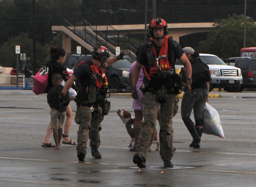 Survivors of Hurricane Harvey rescued by the 106th Rescue Wing