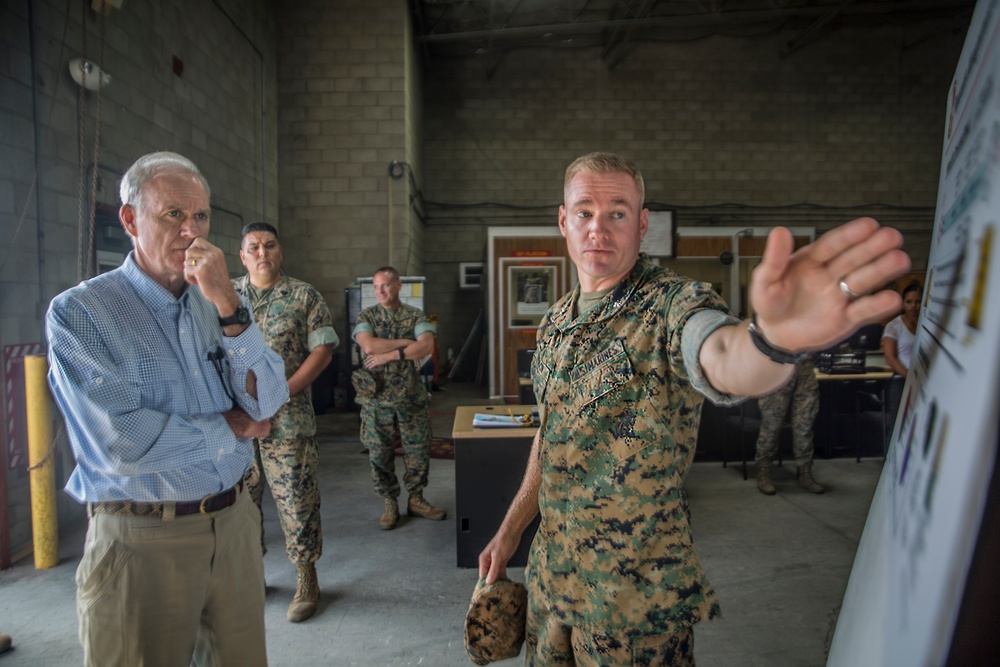 SecNav Visit