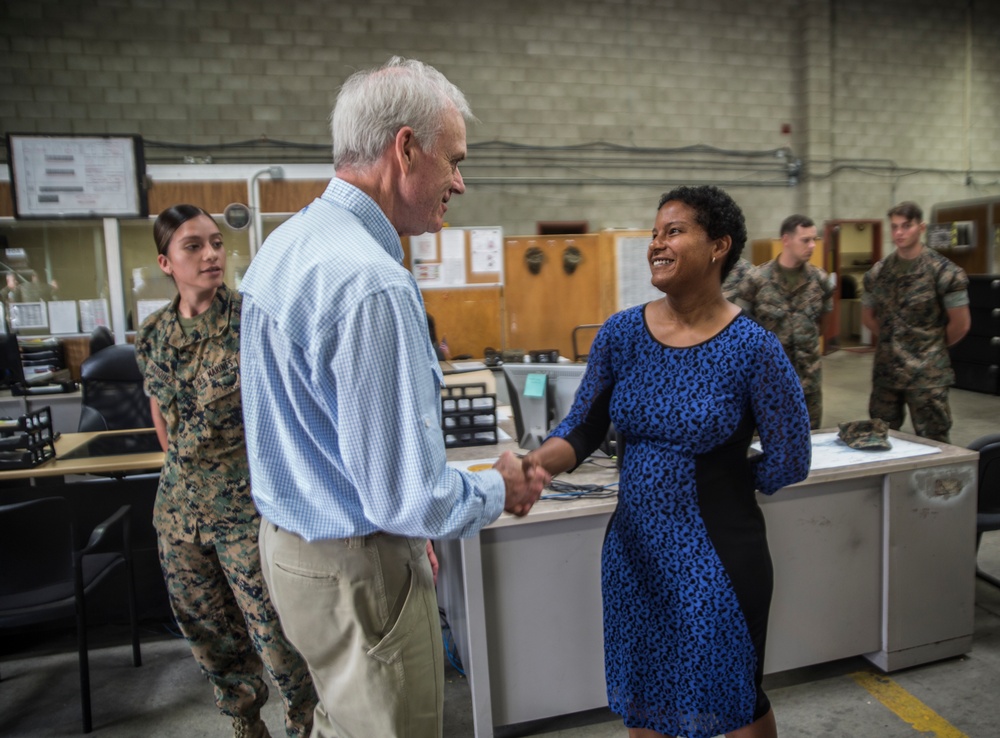 SecNav Visit