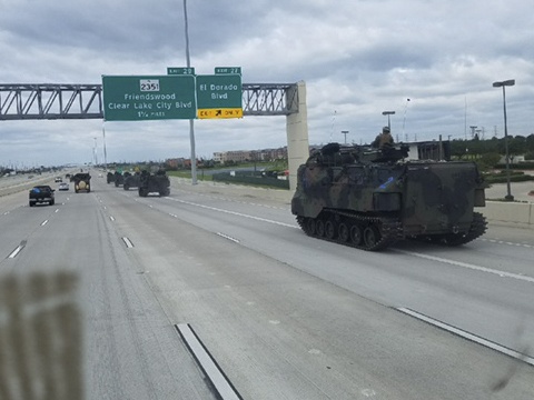 Marines use amphibious capabilities to rescue and assist Hurricane Harvey victims
