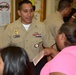 Reserve Recruiter speads Navy Awareness