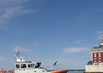 Coast Guard Station New London on Patrol