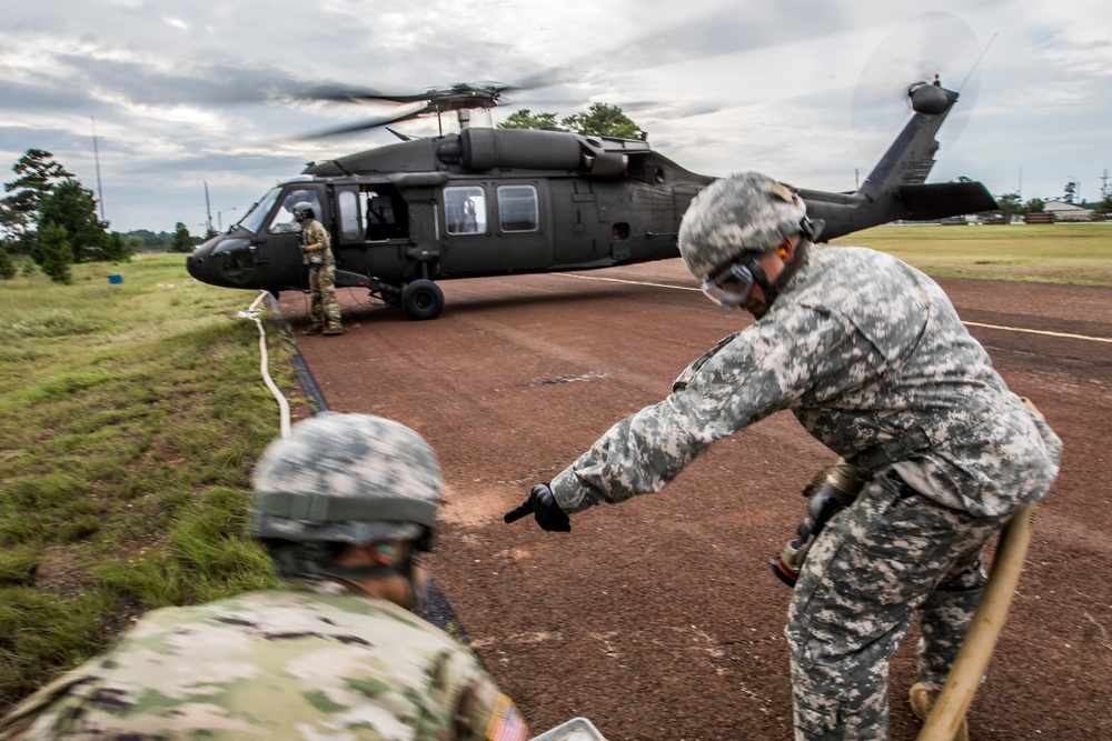 Army Reserve Aviation Soldiers support Texas search and rescue