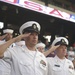 Sailors and Marines visit Angel Stadium during LA Fleet Week 2017