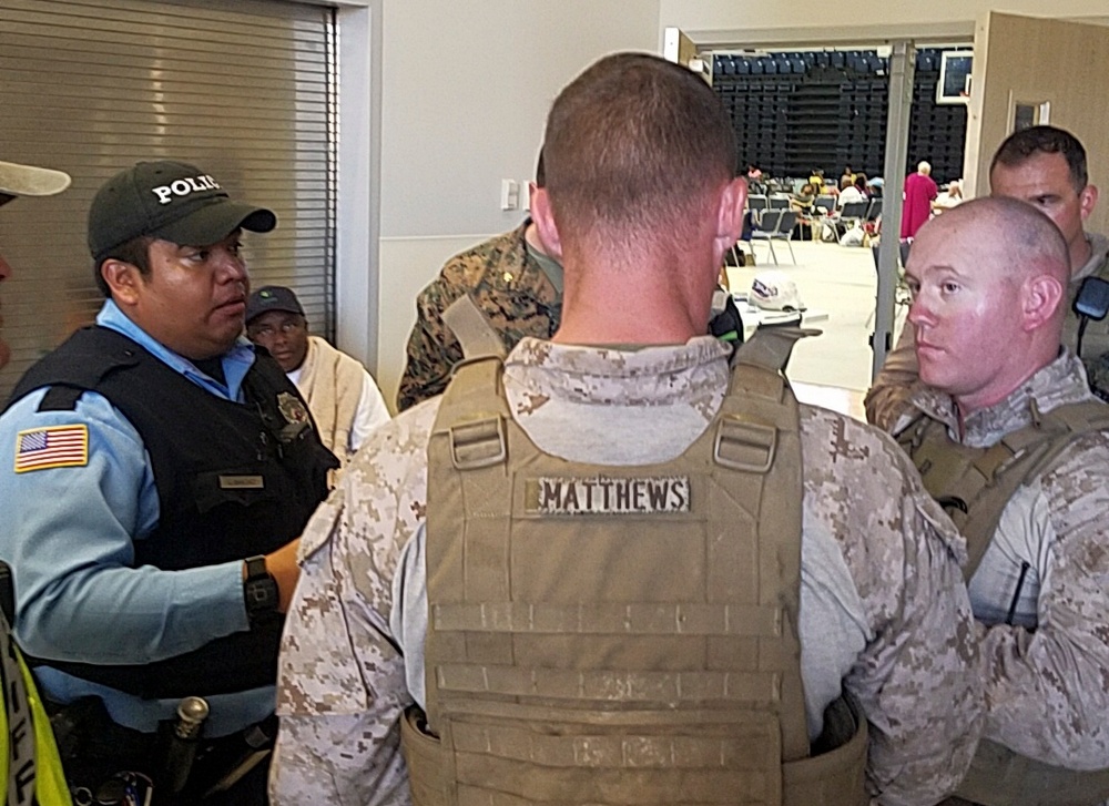 Marines use amphibious capabilities to rescue and assist Hurricane Harvey victims