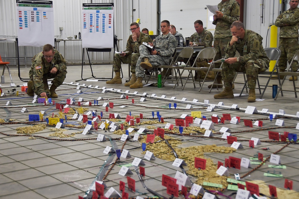 32nd ‘Red Arrow’ Brigade takes part in Warfighter exercise