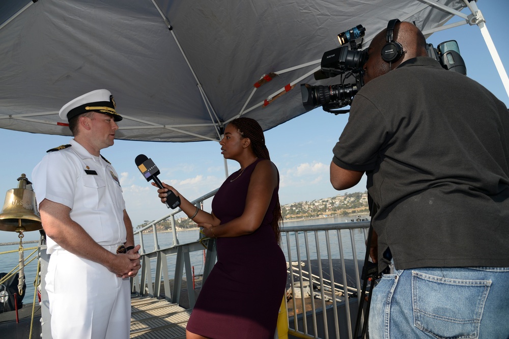 LA Fleet Week Media Day