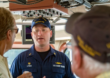 Former USS Sea Fox (SS 402) Submariners Visit Coast Guard Namesake