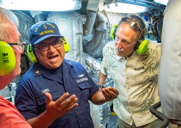 Former USS Sea Fox (SS 402) Submariners Visit Coast Guard Namesake
