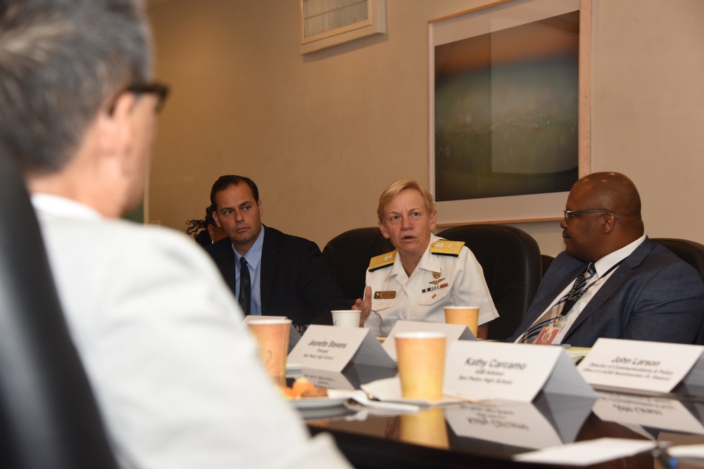 3rd Fleet Visits San Pedro Chamber of Commerce
