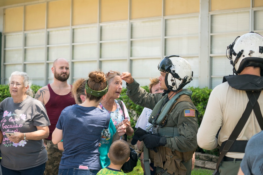 Navy Squadron HSC-28 Rescues Civilians at Texas School