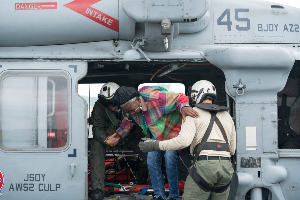 Navy Squadron HSC-28 Rescues Civilians at Texas School