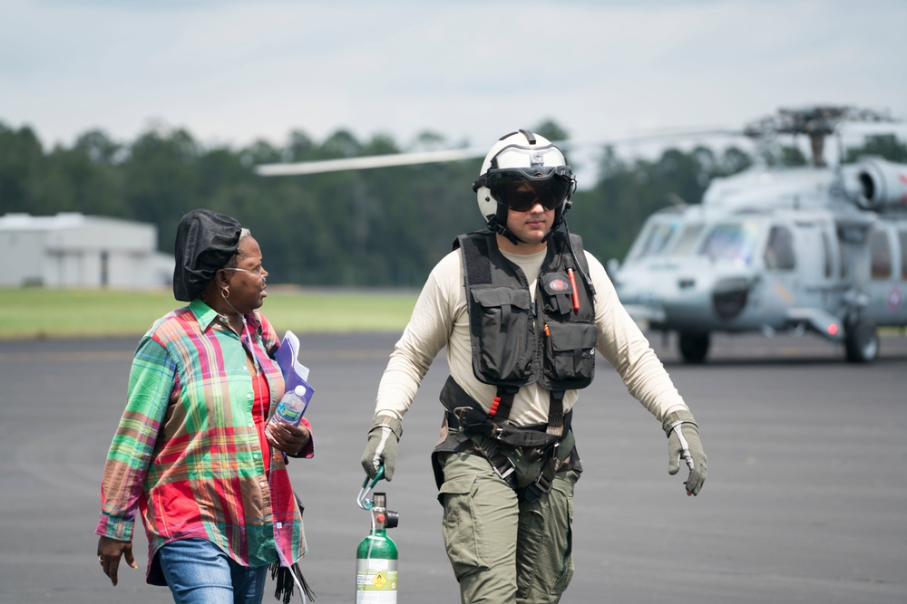 Navy Squadron HSC-28 Rescues Civilians at Texas School