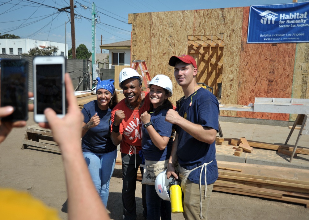 Habitat for Humanity During LA Fleet Week