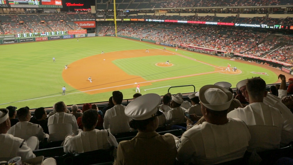 LA Fleet Week: Anaheim Angels Game