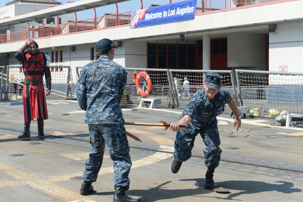 Medieval Times Visits Dewey