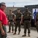 Absorbing the recoil: MPs fire the Beretta and M1014